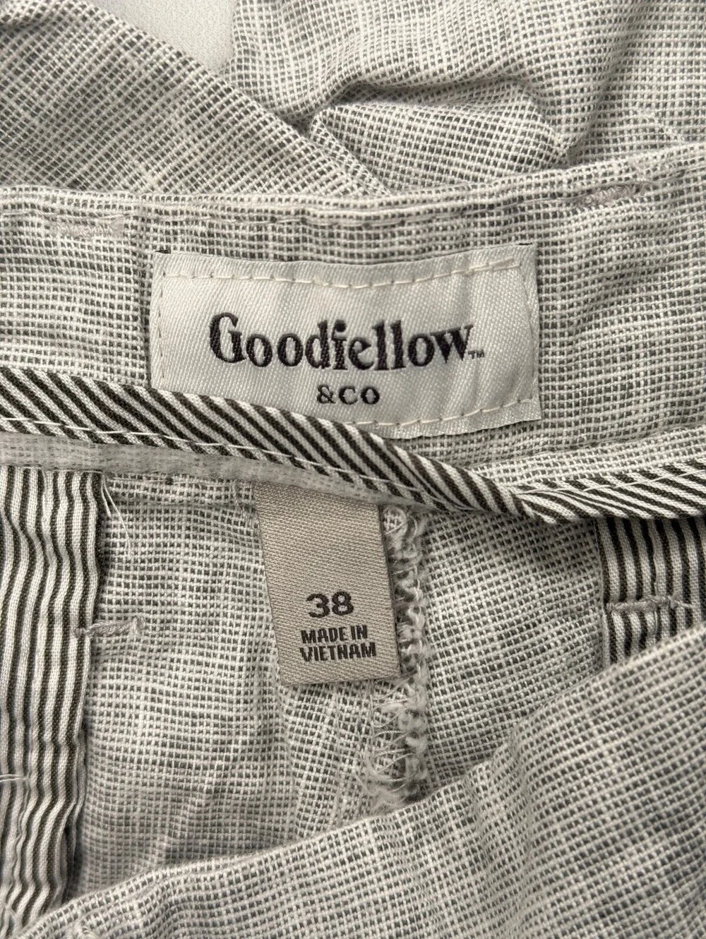 Goodfellow & Co Every Wear Shorts Bermuda Gray Modern Classic Style - Mens 38